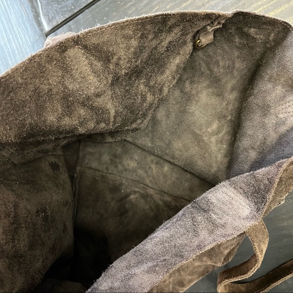 Tom’s Brown Cosmopolitan Soft Suede Tote Bag - Picture 4 of 9